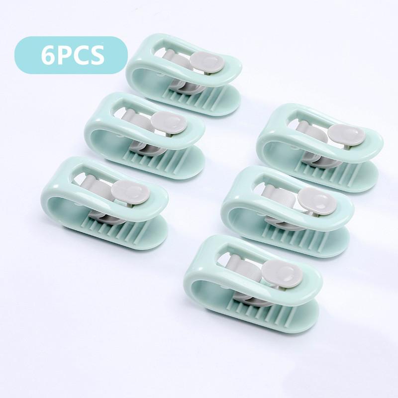 6 шт. зажимы для простыней в спальню держатель для одеяла нескользящий зажим для одеяла занавеска одеяла зажим для пододеяльника застежка фиксатор устройство