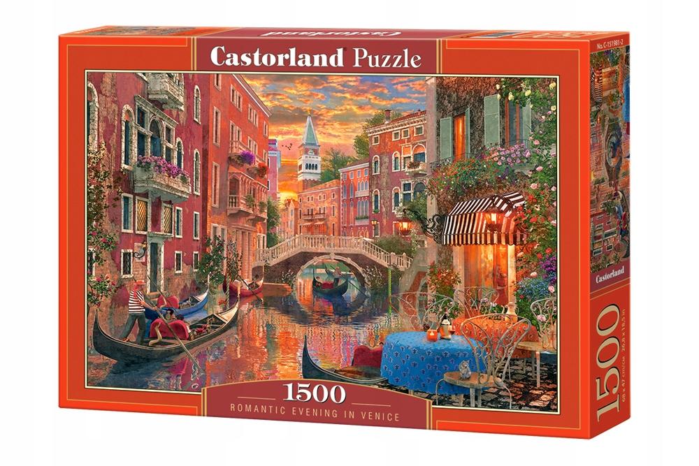Puzzle 1500 pieces C-151981-2 Romantic Evening in Venice