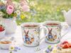 Set of 2 Porcelain Mugs 350ml Easter Bunny Gift Box
