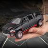 1:32 Модель пикапа Dodge Ram TRX — игрушечный автомобиль из сплава со звуком, светом и открывающейся назад дверью для детей