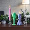 Wedding Theme Candle Silicone Mold Heat Resistant Pillar Candle Silicone Mold For Making Candle Soap Chocolate Baking