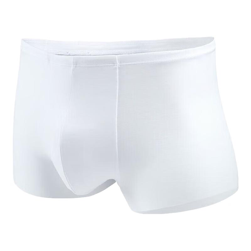 Aimer Men's Modal Seamless Mid-Rise Boxer Briefs