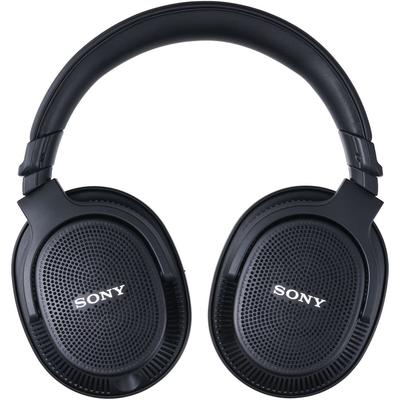 Sony Наушники-мониторы контролируют звуковое поле, подходящее для широкополосного разрешения 3D, с кабелем преобразования Sound Sound Black Q MDR-MV1 Open-back