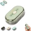 Automatic Pop-Up Floss Pick Dispenser Plastic Dental Floss Case  Home Bathroom Use