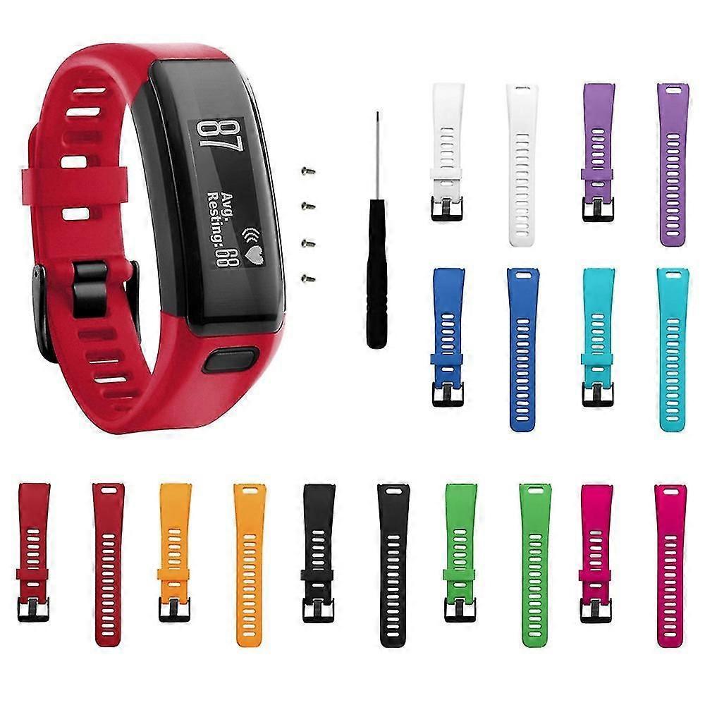 For Garmin Vivosmart HR Strap Bracelet Wristband With Compatible Replacement Metal Buckle