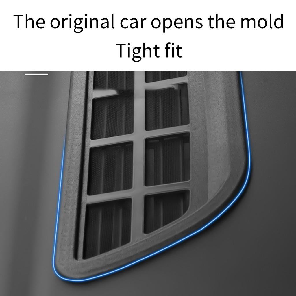 Защитная крышка воздухозаборника, решетка воздухозаборника кондиционера, автомобильные аксессуары, простая установка для модели Y