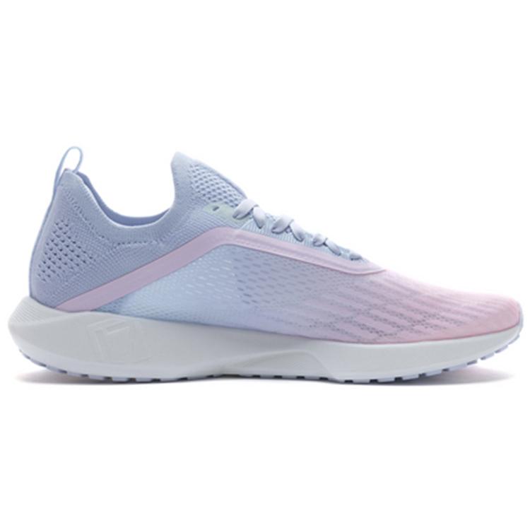 Li Ning Super Light 17 Низкие Беговые Кроссовки Женские Сине-Розовые ARBQ002-6