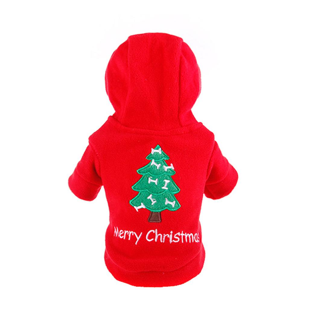 Christmas Dog Costume Xmas Pet Clothes Dog Clothes Dog Hoodie