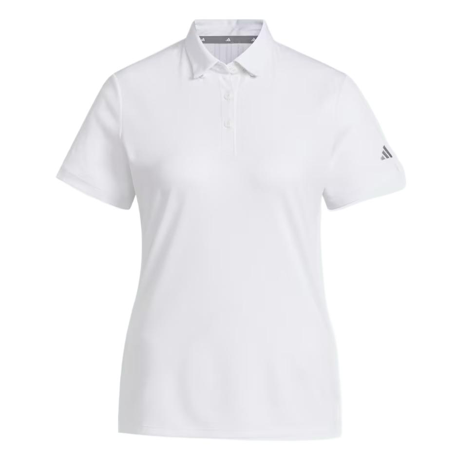 adidas Однотонная футболка для гольфа с коротким рукавом Женские топы JN0697