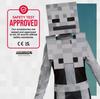 Disguise Minecraft Skeleton Costume Kids Video Game Inspired Character Outfit Classic Kids Size S Gray (4-6)
