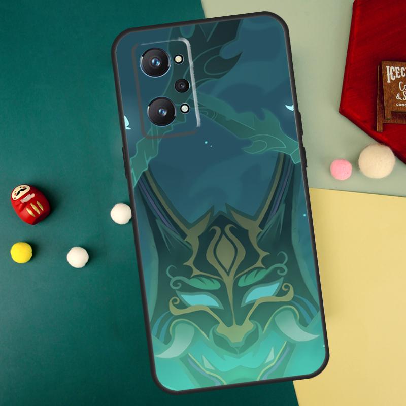Чехол для Realme 12 11 Pro Plus 9 10 GT5 GT3 GT Neo5 C35 C31 C30 C33 C51 C53 C55 C25s C21Y с аниме Genshin Impact