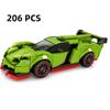Speed MOC Racing Car SUV City Sports Model Building Blocks Bricks Rally Super Racers Christmas Gift Technical Vehicles Toy