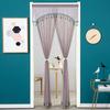 All-Season No-Drilling Velcro Lace Room Divider, Mosquito-Proof, Insect-Proof Bedroom Curtain, Summer Mosquito-Proof Sheer Curtain