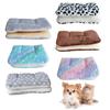 Soft Flannel Pet Mat Flannel Dog Blanket Mat Cat Cover Blanket Dog Thicken Sleeping Mat  Winter
