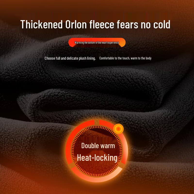 Jeanswest Men's Loose Fit Fleece-Lined Round Neck Sweatshirt