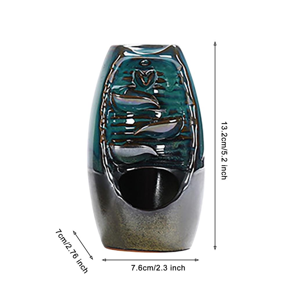 Qi Waterfall, Incense Holder For Living Room, Decorations, Aromatherapy Diffusers