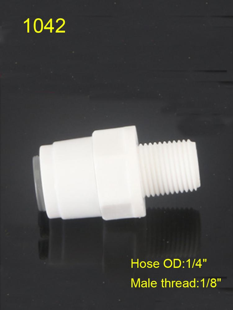 Трубка шланга 1/4" 3/8" НЗ 1/4" 1/2" 3/4" 1/8" Пластиковая трубка Быстроразъемные соединения Фитинги для разъема воды RO Система обратного осмоса