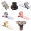 1Pc Single/Triple Hole Metal Spring Pen Holder With Pocket Clip Portable Metal Pen Holder Fixed Spring Pen Holder Office Supplie