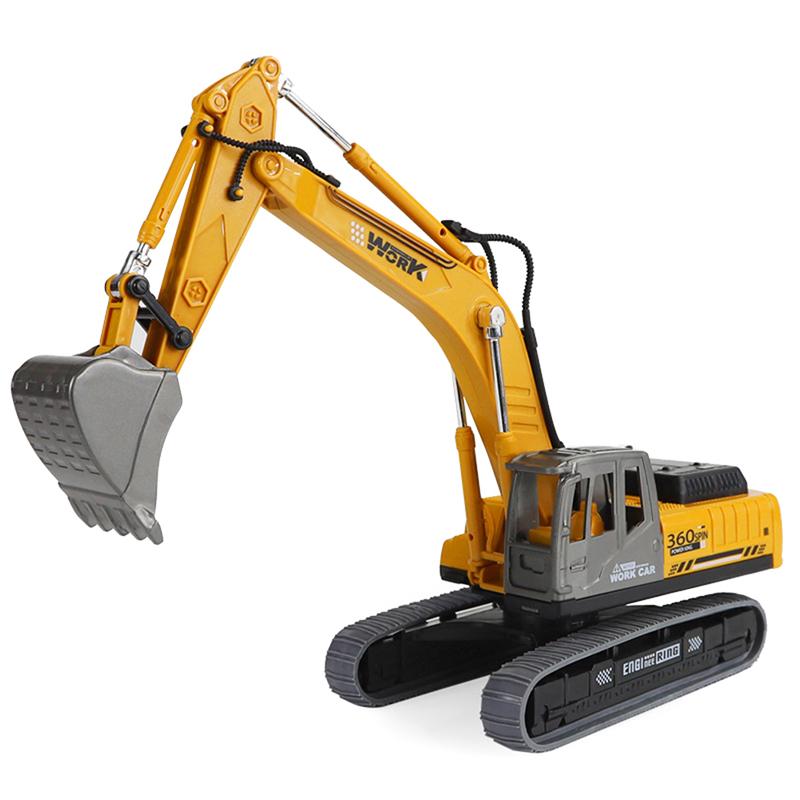 Inertia Excavator Model Engineering Vehicle Children Toy Gift