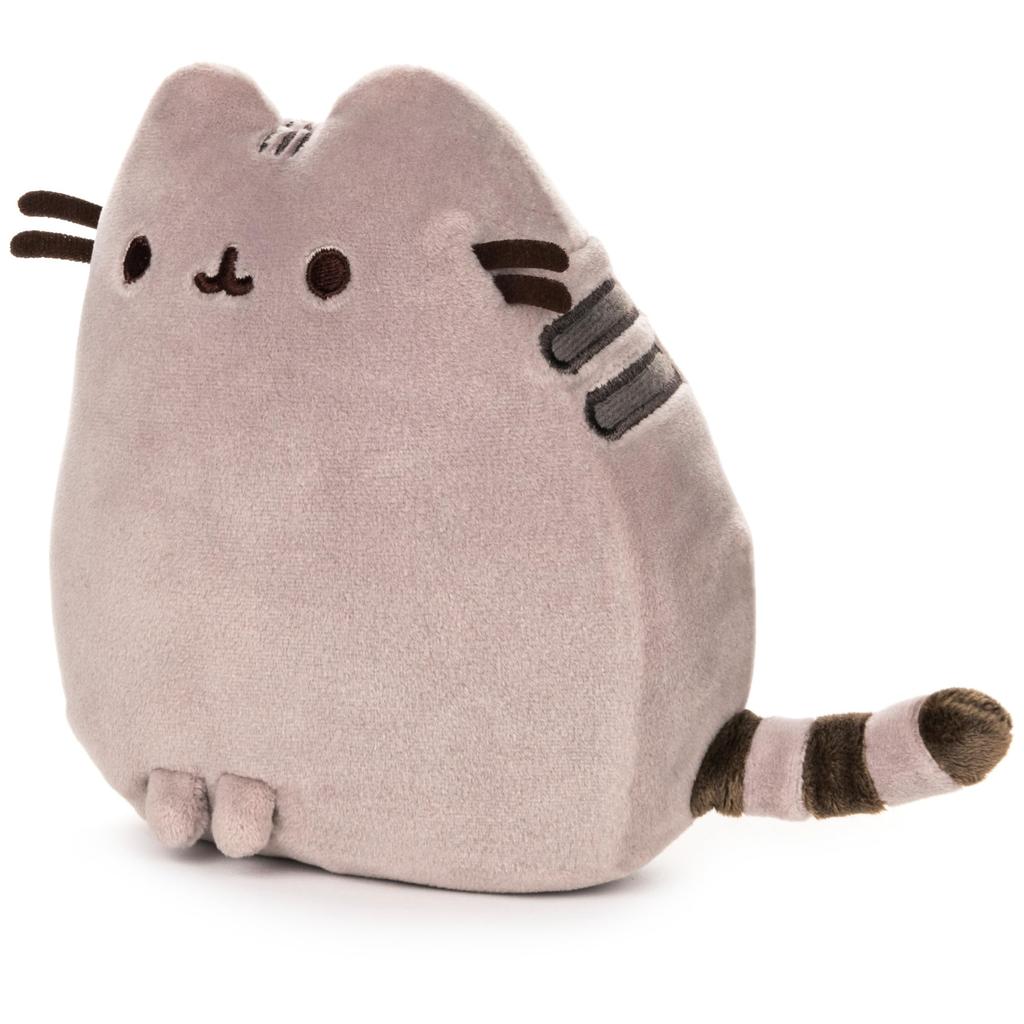 GUND Pusheen Pet Poseable Plush Animal Cat Gray 6-inch