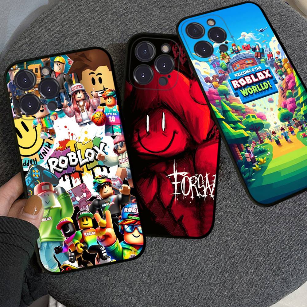 Game R-Roblox-ES Phone Case For IPhone 14 Plus 13 Mini 11 16 15 17 Pro Max Protection Shockproof