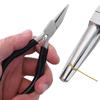 Мини-плоскогубцы для ювелирных изделий 5 дюймов DIY Углеродистая сталь Круглогубцы Ювелирные инструменты Медная проволока для изготовления ювелирных изделий 1 шт.