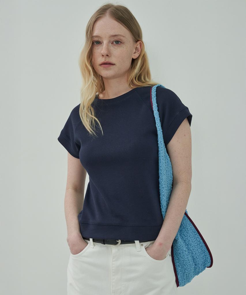 MOTT 90S Raglan T-Shirt - Navy