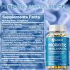 Probiotic supplement, 100 billion probiotics, 34 strains of probiotics, supports digestive health and improves energy levels. 120 vegetarian capsules.