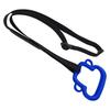 1Pair Children Gymnastic Rings with Adjustable Straps Kids Exercise Pull Up Rings 331lb CapacityBlue