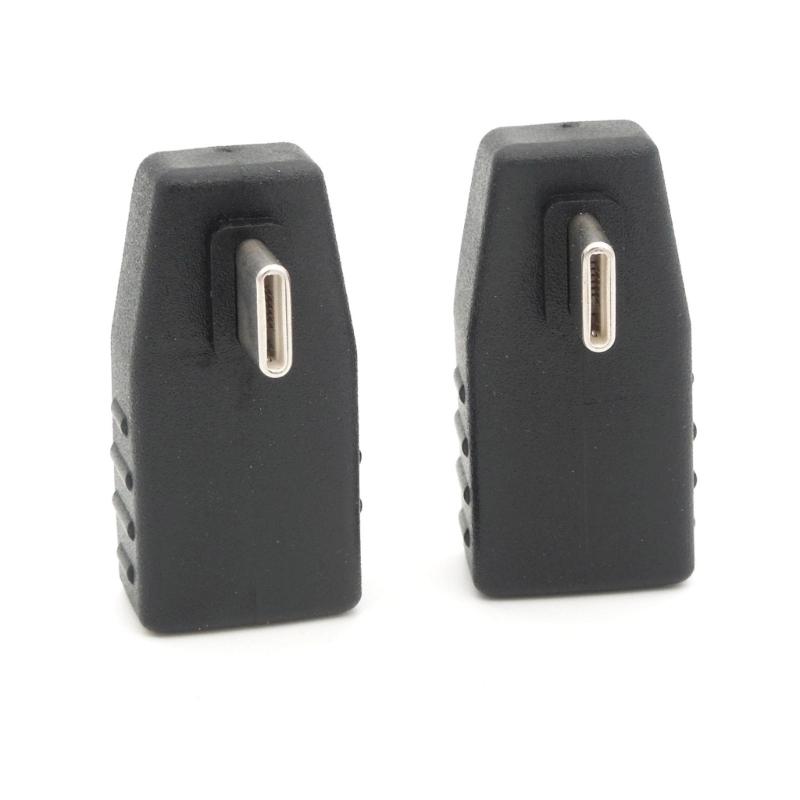 Маленькие Г-образные OTG-адаптеры USB Type C к USB 2.0, адаптеры для универсальной передачи данных со скоростью 480 Мбит/с для устройств