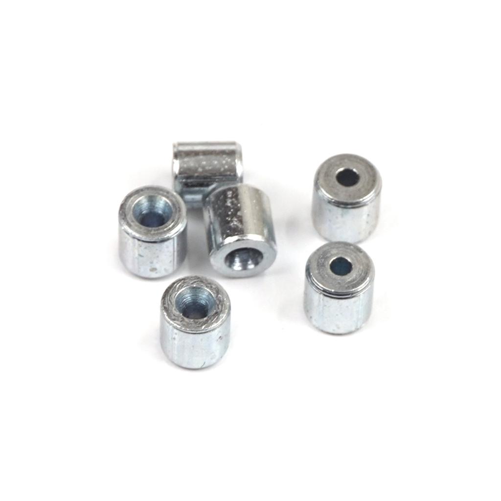 ECR026 100 шт. Ремонт механизма стеклоподъемника автомобиля, стальной трос, концевой фитинг, мягкий штифт, стопорная втулка, заклепка 5x5/1,7 мм