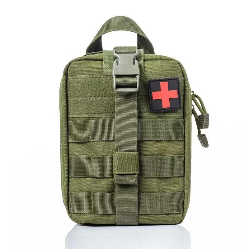 Camouflage Tactical Medical Waist Pack - Multifunctional Outdoor Survival Bag for Mountaineering