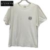 Loewe White Anagram Short Sleeve T-Shirt Tops XL whiteUsed