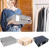 Ящик для хранения в гардеробе, складной с ручкой, прозрачное окно, носки для одежды, хранение нижнего белья, классификация, органайзер для хранения, пододеяльник