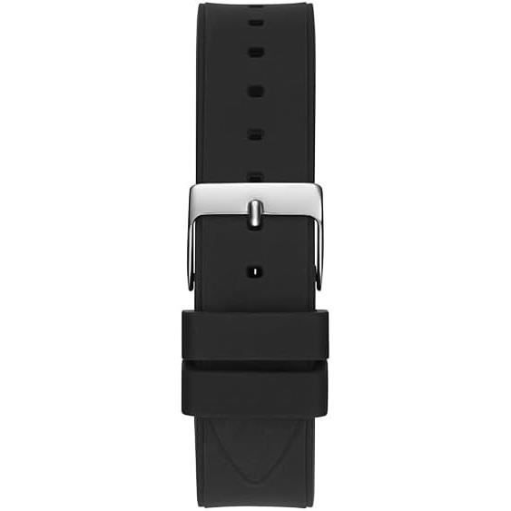 Montre - Guess - Duchess GW0619L1 - Quartz - Acier inoxydable - Bracelet en silicone noir