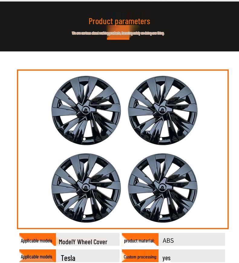 Tesla Model Y Wheel Cover & Hub Protection Cap for Modification