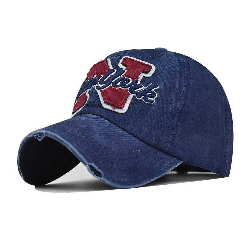 Бейсболка из хлопка новая 2021N с вышитыми большими буквами, потертая и старая, шляпа от солнца для улицы