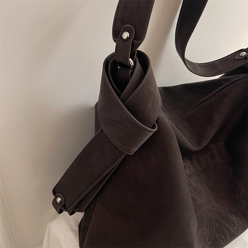 Модная женская сумка-хобо из ПУ-кожи с акцентным регулируемым ремнем, большая вместимость, повседневная сумка для поездок на работу, повседневной жизни, путешествий, покупок и других случаев