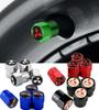 4pcs Car Wheel Tire Valves Tyre Stem Air Caps Cover For Mitsubishi Ralliart ASX Eclipse Galant Mirage Montero EVO Xpander Colt