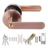 Passage Door Lever Set Aluminum Alloy Simple Modern Door Entry Lever Lock for Hallway Closet