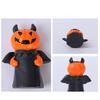 3Pcs/Set Durable Mini Devil Pumpkin Figurine Resin Halloween Ornament  Tabletop Decoration