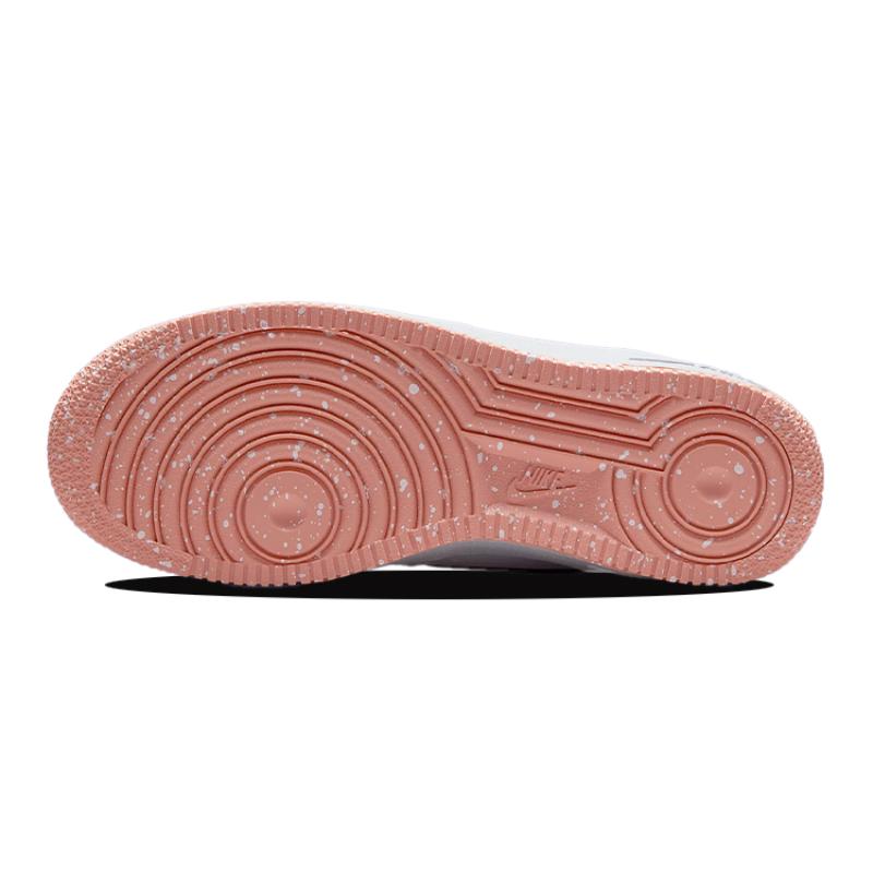 Nike Кроссовки Air Force 1 Low LV8 Белые Светлый Корень Марены GS DM0985-100