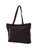 Wings Black Canvas Shopper Bag