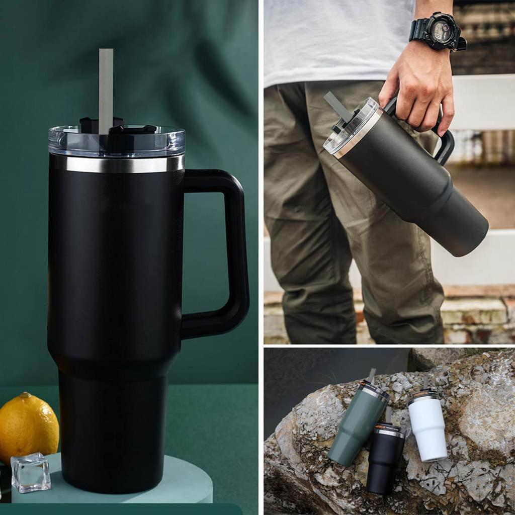 Pack of 6 Colorful Silicone Straws Travel Cups Straws Silicone Material Replacement Accessory Reusable Straw for Cups