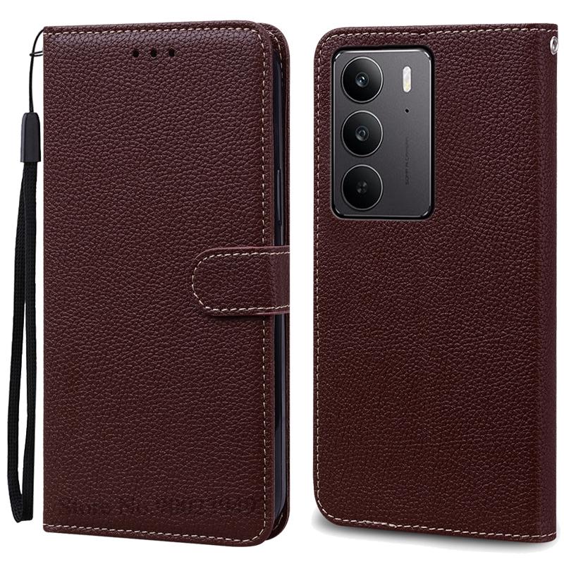 Для Realme 14X 5G Чехол Ударопрочный Кожаный Чехол-книжка Кошелек Для Realme 14X 5G Чехол Coque Fundas Оболочка