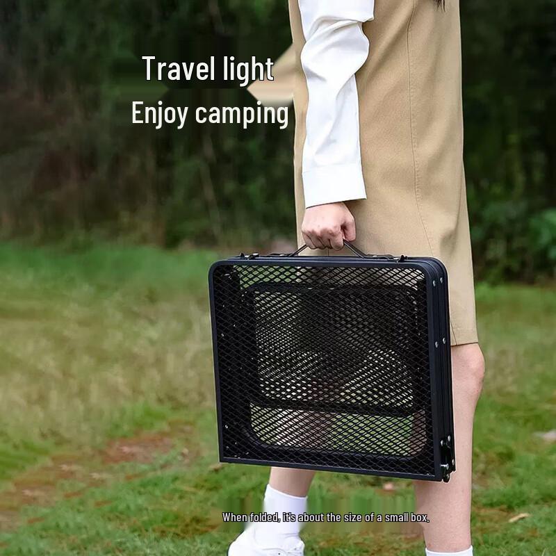 OEING Portable Folding Mesh Camping Table