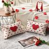 Valentine Day Envelope Couch Cushion Case 12 X 20 Inch Cushion Cover Anniversary Wedding Valentines Day for Living Room Bedroom