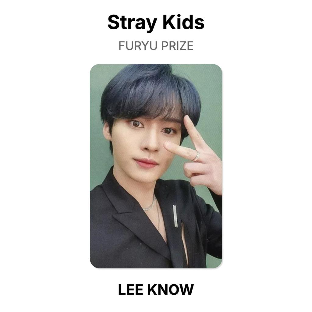 Stray Kids FURYU PRIZE Официальная фотокарточка