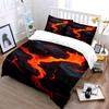 Fiery lava flow pattern. Bedding sets Duvet cover sets Duvet covers Pillowcases(1*Duvet Cover 2*Pillowcases without duvet insert)