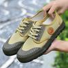 [Three-proof Shoes] Anti-oil and Dirt-resistant Waterproof Canvas Shoes, Tooling Shoes, Outdoor Shoes, Work Shoes, Non-slip and Wear-resistant Men's S